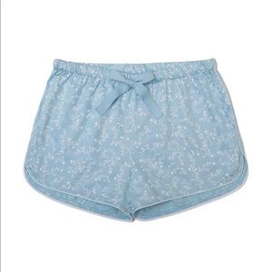 JB x LAKE Boxer pajamas in Blue Vine XXS NWT